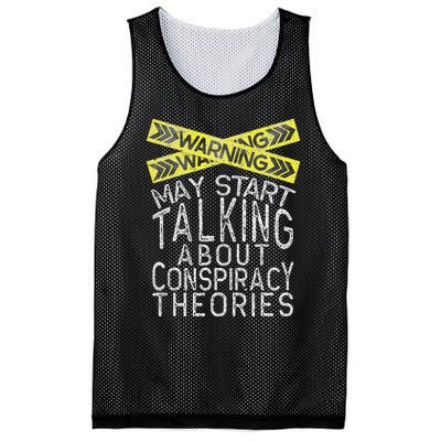 Conspiracy Conspiracy Lover Conspiracy Mesh Reversible Basketball Jersey Tank