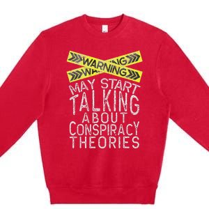 Conspiracy Conspiracy Lover Conspiracy Premium Crewneck Sweatshirt