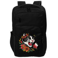 Childless Cat Ladies Against Fascism Feminist Impact Tech Backpack