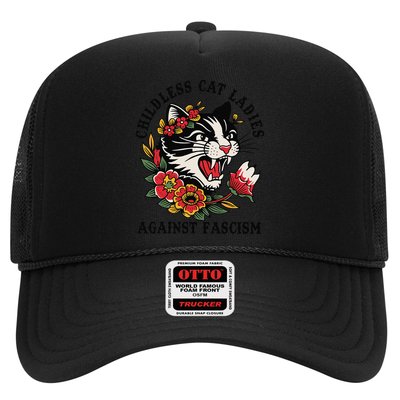 Childless Cat Ladies Against Fascism Feminist Hat