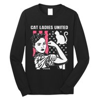 Childless Cat Lady For Cat Mom Women Cat Ladies Gift Long Sleeve Shirt