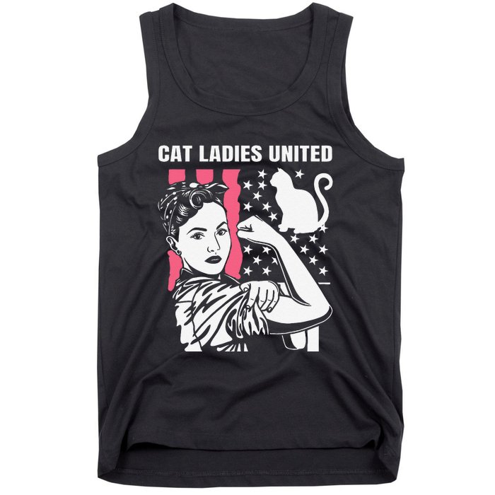 Childless Cat Lady For Cat Mom Women Cat Ladies Gift Tank Top