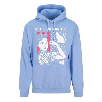 Childless Cat Lady For Cat Mom Women Cat Ladies Gift Unisex Surf Hoodie