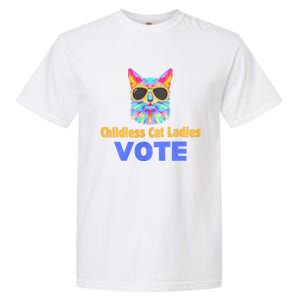 Childless Cat Ladies Vote Blue Garment-Dyed Heavyweight T-Shirt