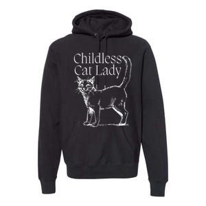 Childless Cat Lady Kamala 2024 Premium Hoodie