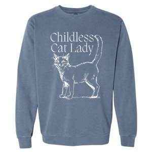 Childless Cat Lady Kamala 2024 Garment-Dyed Sweatshirt