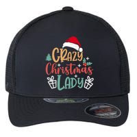 Crazy Christmas Lady Have Yourself A Merry Christmas Tank Top Flexfit Unipanel Trucker Cap