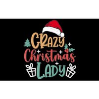 Crazy Christmas Lady Have Yourself A Merry Christmas Tank Top Bumper Sticker