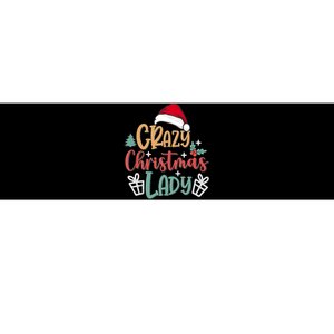 Crazy Christmas Lady Have Yourself A Merry Christmas Tank Top Bumper Sticker