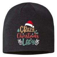 Crazy Christmas Lady Have Yourself A Merry Christmas Tank Top Sustainable Beanie