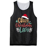 Crazy Christmas Lady Have Yourself A Merry Christmas Tank Top Mesh Reversible Basketball Jersey Tank