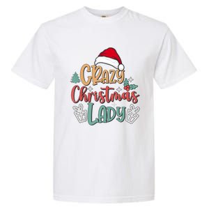 Crazy Christmas Lady Have Yourself A Merry Christmas Tank Top Garment-Dyed Heavyweight T-Shirt