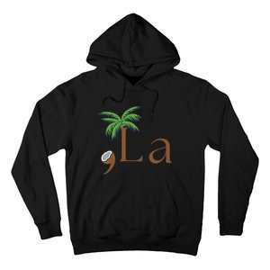 Coconut Comma + La Kamala Harris 2024 President Election Hoodie