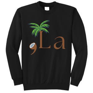 Coconut Comma + La Kamala Harris 2024 President Election Sweatshirt