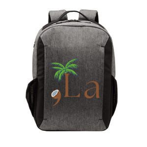 Coconut Comma + La Kamala Harris 2024 President Election Vector Backpack