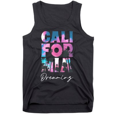 California Cali Lover Visiting California Tank Top