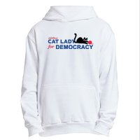 Childless Cat Lady For Democracy Voting Election 2024 Usa Urban Pullover Hoodie