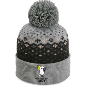 Cockatiel Cockatoo Lutino Quarrion Weiro Bird Parrot The Baniff Cuffed Pom Beanie