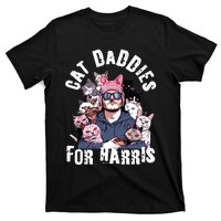 Childless Cat Lady Kamala Cat Dad T-Shirt