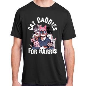 Childless Cat Lady Kamala Cat Dad Adult ChromaSoft Performance T-Shirt