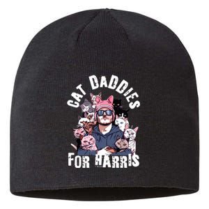 Childless Cat Lady Kamala Cat Dad Sustainable Beanie