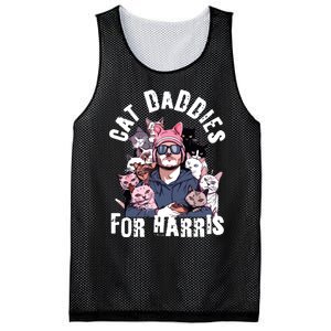 Childless Cat Lady Kamala Cat Dad Mesh Reversible Basketball Jersey Tank