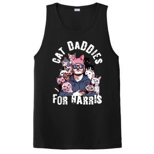 Childless Cat Lady Kamala Cat Dad PosiCharge Competitor Tank