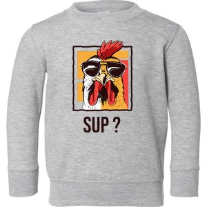 Cute Chicken Lover Gardening Farmer Henhouse Coop Chicken Toddler Sweatshirt