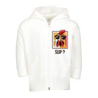 Cute Chicken Lover Gardening Farmer Henhouse Coop Chicken Toddler Zip Fleece Hoodie