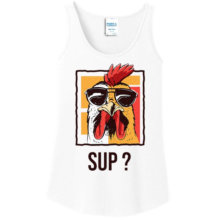 Cute Chicken Lover Gardening Farmer Henhouse Coop Chicken Ladies Essential Tank