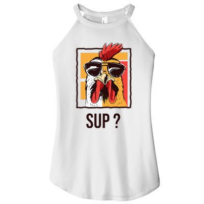 Cute Chicken Lover Gardening Farmer Henhouse Coop Chicken Women's Perfect Tri Rocker Tank