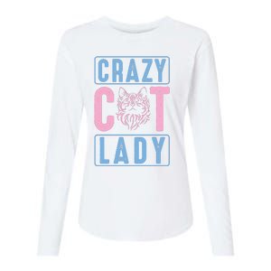 Crazy Cat Lady Womens Cotton Relaxed Long Sleeve T-Shirt