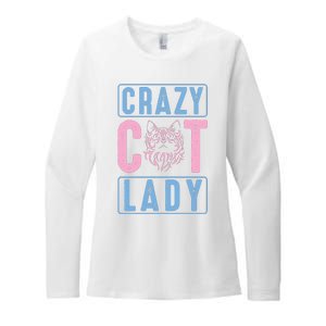 Crazy Cat Lady Womens CVC Long Sleeve Shirt