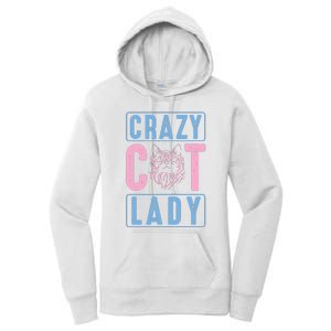 Crazy Cat Lady Women's Pullover Hoodie