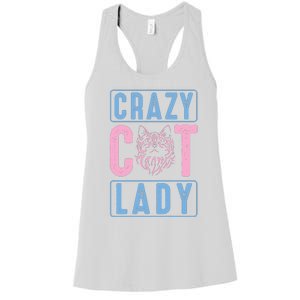 Crazy Cat Lady Women's Racerback Tank