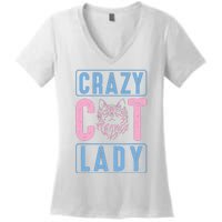 Crazy Cat Lady Women's V-Neck T-Shirt