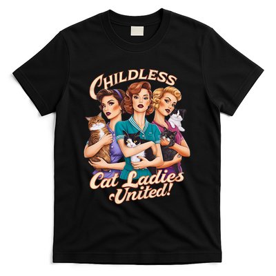 Childless Cat Ladies United T-Shirt
