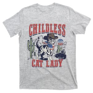 Childless Cat Lady Voting Kamala Harris 2024 T-Shirt