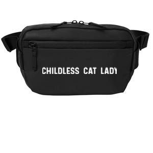 Childless Cat Lady Funny Cute Cat Crossbody Pack