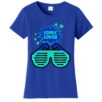 Cool Comic Lover Reading Glasses Comic Style Meaningful Gift Women's T-Shirt