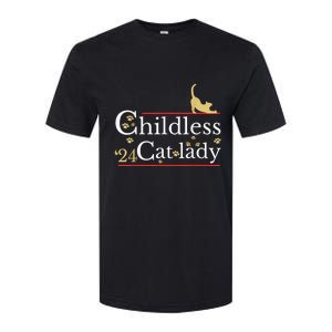 Childless Cat Lady For President Softstyle CVC T-Shirt