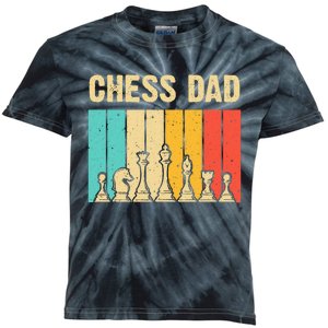 Cool Chess Lover Art For Dad Father Novelty Chess Player Kids Tie-Dye T-Shirt