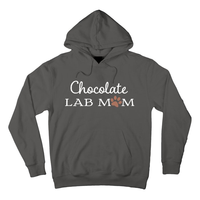 Cute Chocolate Lab Mom Gift For Lovers Hoodie