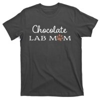 Cute Chocolate Lab Mom Gift For Lovers T-Shirt