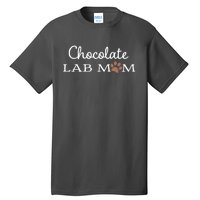 Cute Chocolate Lab Mom Gift For Lovers Tall T-Shirt