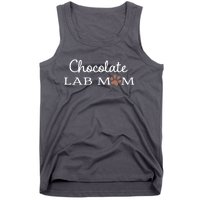 Cute Chocolate Lab Mom Gift For Lovers Tank Top