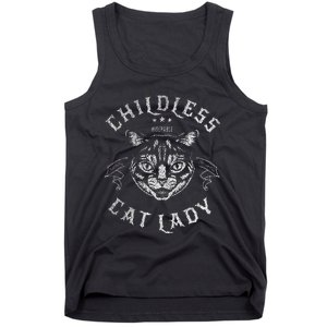 Childless Cat Lady Feminist Voting Ladies Is Voting Kamala Gift Tank Top