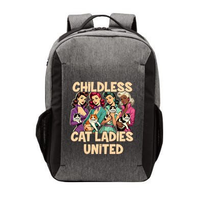 Childless Cat Lady For Cat Mom Women Cat Ladies Vector Backpack