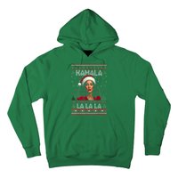 Christmas Comma La Funny Kamala Harris 2024 Xmas Women Gift Hoodie