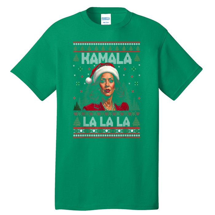 Christmas Comma La Funny Kamala Harris 2024 Xmas Women Gift Tall T-Shirt